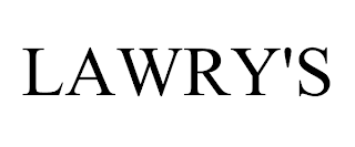 LAWRY'S trademark