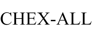 CHEX-ALL trademark