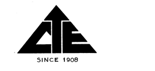 CTE SINCE 1908 trademark