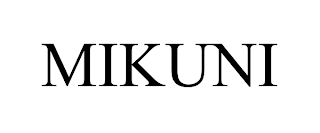 MIKUNI trademark