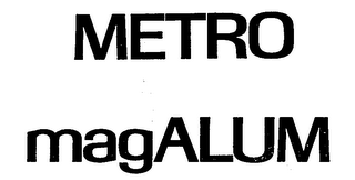 METRO MAGALUM trademark
