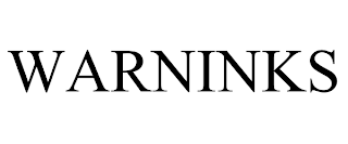 WARNINKS trademark