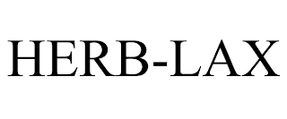 HERB-LAX trademark