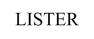 LISTER trademark