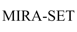 MIRA-SET trademark
