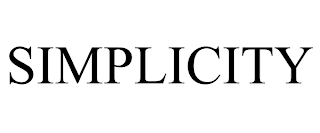 SIMPLICITY trademark