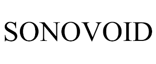 SONOVOID trademark