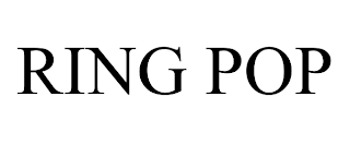 RING POP trademark
