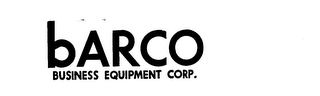 BARCO BUSINESS EQUIPMENT CORP.