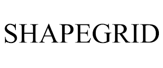 SHAPEGRID trademark