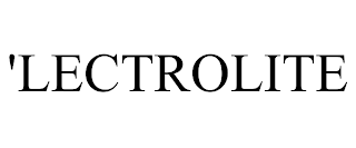 'LECTROLITE trademark