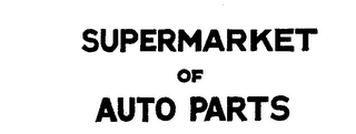 SUPERMARKET OF AUTO PARTS