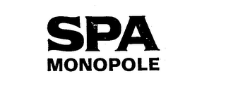 SPA MONOPOLE trademark
