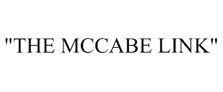 "THE MCCABE LINK" trademark