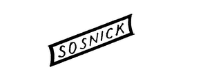 SOSNICK