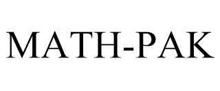 MATH-PAK trademark