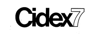 CIDEX 7 trademark