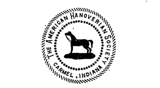 THE AMERICAN HANOVERIAN SOCIETY CARMEL, INDIANA trademark