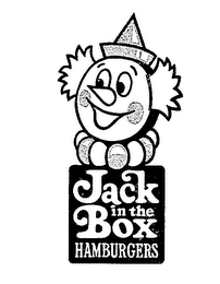 JACK IN THE BOX HAMBURGERS trademark
