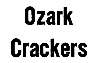 OZARK CRACKERS