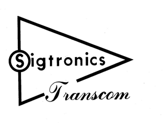SIGTRONICS TRANSCOM trademark