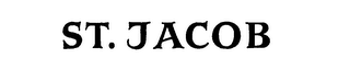 ST. JACOB trademark