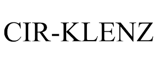 CIR-KLENZ trademark