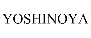 YOSHINOYA trademark