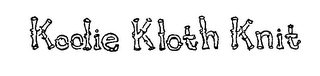 KOOLIE KLOTH KNIT