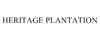HERITAGE PLANTATION trademark