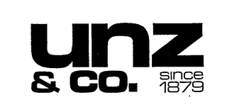 UNZ & CO. SINCE 1879