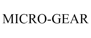MICRO-GEAR trademark