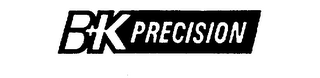 B + K PRECISION trademark
