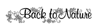 BACK TO NATURE trademark