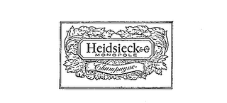 HEIDSIECK & CO. MONOPOLE CHAMPAGNE 