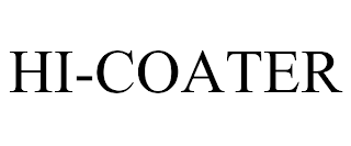 HI-COATER trademark