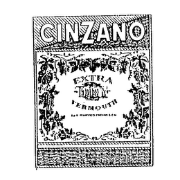 CINZANO EXTRA DRY VERMOUTH SPA FRANCESCO CINZANO & C. IA