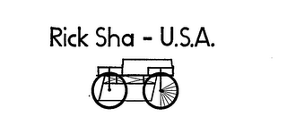 RICK SHA-U.S.A. trademark