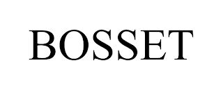 BOSSET trademark