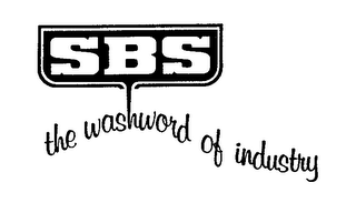 SBS THE WASHWORD OF INDUSTRY