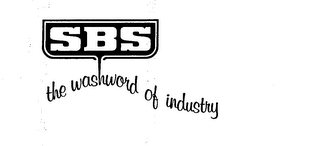 SBS THE WASHWORD OF INDUSTRY