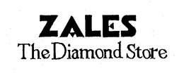ZALES THE DIAMOND STORE trademark