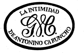 LA INTIMIDAD DE ANTONINO CARUNCHO G.&.C.