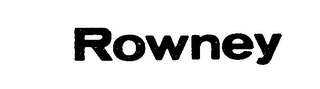 ROWNEY trademark