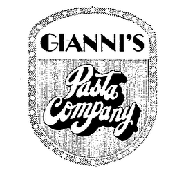 GIANNI'S PASTA COMPANY trademark