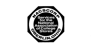 NACSCORP OBERLIN, OHIO SERVICES FOR THE NATIONAL ASSOCIATION OF COLLEGE STORES