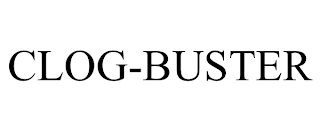 CLOG-BUSTER trademark