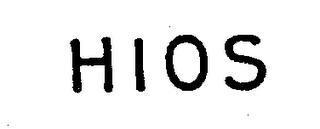 HIOS trademark