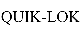 QUIK-LOK trademark