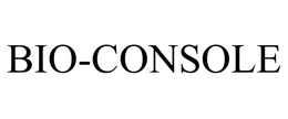 BIO-CONSOLE trademark